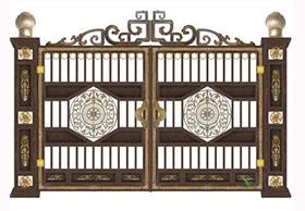 鋁藝門